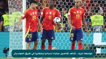 مواجهة نارية.. شاهد تفاصيل مباراة إسبانيا وبلغاريا في طريق المونديال